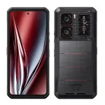 Oukitel WP300 5G mobilusis telefonas, 6,8 col., 12 GB RAM, 512 GB, 16000 mAh, IP69K, Android 15, juodas