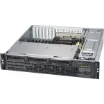 Serverio korpusas Supermicro CSE-825MBTQC-R802LPB Rack Juodas