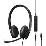 Ausinės EPOS ADAPT 165T USB-C II juodos