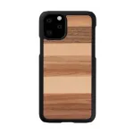 Apsauginis dėklas iPhone 11 Pro &bdquo;man and wood&ldquo; Black Sand