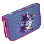 Hama Crazy Cat 00139125 pripildytas penalas, mėlynas/rožinis