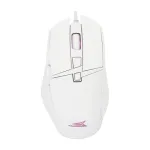 Pelė Baracuda BGM-051 Raptor White USB