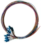 Lanview LVO-PIG-LCUPC-12CORE-OS2-1.5M vienmodis optinis kabelis 12 gyslų, LC/UPC, 1,5 m