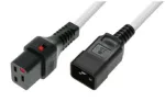 Microconnect MC-C19C20LOCK-3M-W užrakinamas maitinimo laidas C19/C20, 3 m