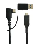 MicroConnect USB3.1CC1MDE USB laidas USB 3.2 Gen 1 (3.1 Gen 1) 1 m USB-C juodas