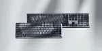 LOGITECH MX Mechanical Mini Minimalistinis belaidis ap&scaron;viestas klaviatūra - grafitas, lietimui tylūs žemi profilio mechaniniai jungikliai, QWERTY danų/norvegų/&scaron;vedų/suomių