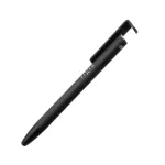 3-in-1 ra&scaron;iklis su stilius ir stovu FIXED FIXPEN-BK &mdash; tu&scaron;inukas, talpinis antgalis, integruotas stovas, juodas