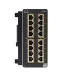 Cisco Catalyst IE3300 pramoninis valdomas jungiklis, 16 Gigabit eterneto vario prievadų, i&scaron;plėtimo modulis