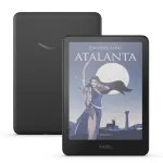 E. knygų skaityklė Amazon Kindle Colorsoft 7 colių liečiamasis ekranas 16 GB Wi‑Fi Juoda