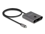 DeLOCK 11500 USB 10 Gbps USB Type-C perjungiklis 2 į 1, dvikryptis, 8K