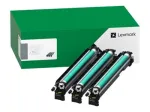Lexmark 85D0Q00 fotolaidininkų rinkinys, 3 vnt., skirtas CX930/CX931/XC9325/XC9335, žydras/purpurinis/geltonas