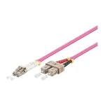 Skaidulinis optinis kabelis Alcasa LW-805LS4 5m LC SC Violetinis