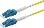 ROLINE LWL-Cable UNIBOOT Single Mode 9/125&micro;m OS2 LC Duplex 10m &ndash; vienmodis &scaron;viesolaidinis kabelis