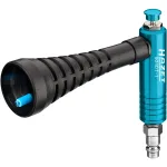 HAZET Turbo pūstuvas 9040T-1 juoda/mėlyna su sūkuriniu antgaliu (9040T-1)