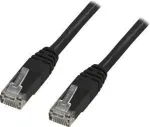 Tinklo kabelis Deltaco UTP Cat6 RJ-45 RJ-45 2 m juodas