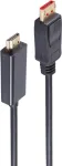 Vaizdo kabelio adapteris ShiverPeaks BS10-71045 3 m DisplayPort HDMI juodas
