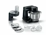 Virtuvinis kombainas Bosch Serie 2 MUMS2EB01, 700 W, 3.8 L, juodas, nerūdijantis plienas