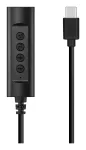 Sandberg Headset USB-C valdiklis, 1,5 m, juodas