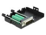 Adapteris D-Sub15 (vyri&scaron;kas) į gnybtų bloką su korpusu DeLOCK 66566