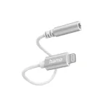 Hama 00201523 laidas Lightning &ndash; 3,5 mm, baltas