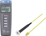 VOLTCRAFT K102 + TP 302 temperatūros matavimo prietaisas -200 iki +1370 &deg;C, zondas K tipo
