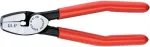 Knipex replės vielos antgaliams l.180mm 0,5-6,0 mm (AWG 20-10) poliarizuota plastiko danga