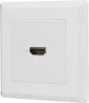 Renkforce RF-4724906 HDMI adapteris [1x HDMI lizdas - 1x HDMI lizdas] Baltas, paauksuoti kontaktai (RF-4724906)