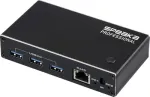 SpeaKa Professional HDMI 2.1 Slim KVM 2X1 USB 3.0+IR, juodas, HDMI jungiklis, 3840 x 2160 pikselių (SP-13724440)