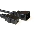 ACT Powercord C19 - C20 juoda 0.6 m