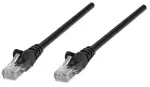 Intellinet 342094 LAN jungiamasis kabelis, Cat6, UTP, RJ45 ki&scaron;tukas&ndash;ki&scaron;tukas, 7,5 m, juodas