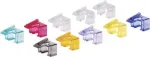 Remontinis laido spaustukas Renkforce RF-NW-RC &mdash; 10 vnt., skirtas RJ45/RJ12/RJ11 kabelių taisymui