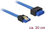 Delock 84971 SATA prailginimo kabelis, SATA lizdas į SATA ki&scaron;tuką, su fiksavimu, 20 cm, mėlynas