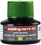 Pripildomas ra&scaron;alas markeriui Edding RBTK 25, žalias, 25 ml
