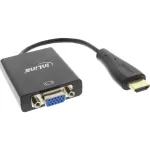 InLine keitiklis HDMI į VGA su garso įvestimi, HDMI i&scaron;vestis VGA ir stereo garsas