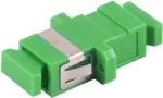 S/CONN 07-60051 &scaron;viesolaidžio adapteris SC/SC, simplex, žalias