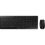 CHERRY Stream Desktop Recharge belaidis klaviatūros ir pelės rinkinys, AZERTY, juoda