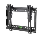 Sieninis TV laikiklis ESPERANZA ERW010 14&ndash;50 col. (35,6&ndash;127 cm), pasvirimas 15&deg;, VESA 75&times;75&ndash;200&times;200, maks. apkrova 25 kg, juodas