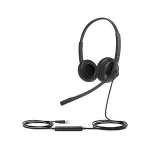 Yealink UH34 SE Lite Dual Teams laidinis ausinių komplektas su USB Type-C, juodos spalvos