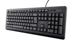 Trust TK-150 klaviatūra, USB, QWERTY, juoda, 104 klavi&scaron;ai