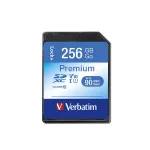 Flash atminties kortelė Verbatim Premium 256 GB SDXC UHS-I Class 10