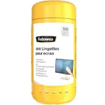 Fellowes 100 Screen Cleaning &ndash; 100 vnt. drėgnų servetėlių ekranų ir įrangos valymui, LCD/TFT/Plasma, 82x82x170 mm
