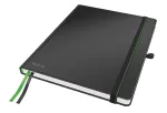 Užra&scaron;inė Leitz Complete iPad dydžio linijuota 96 g 80 lapų, juoda, kietas vir&scaron;elis