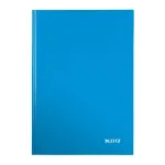 Leitz Notebook WOW A4 linijuotas kietu vir&scaron;eliu 90g/80lapų, Mėlyna