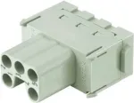 Pramoninis stačiakampis jungiklis Harting Han 5 Mod bu-ES 16A, 09 14 005 2716