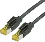 Tinklo kabelis Draka Comteq Cat.6a 0,5m juodas