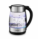 Zelmer ZCK8026 Elektrinis virdulys 1,7 l 2200 W Juodas, Skaidrus
