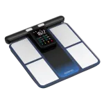 RENPHO MorphoScan MSC01 i&scaron;maniosios kūno sudėties svarstyklės, juodos/sidabrinės, USB-C, Bluetooth