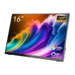 MINIX SF16T 16 colių ne&scaron;iojamas jutiklinis monitorius, 120 Hz, 16:10 formato, 100 % sRGB