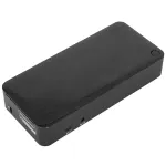 Targus DOCK182EUZ universal USB-C dokas su 100W įkrovimu, juodas, skirtas Android/ChromeOS