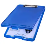 MAPED The Clip Clipboard H2532030 DIN A4 Blue Translucent Plastic